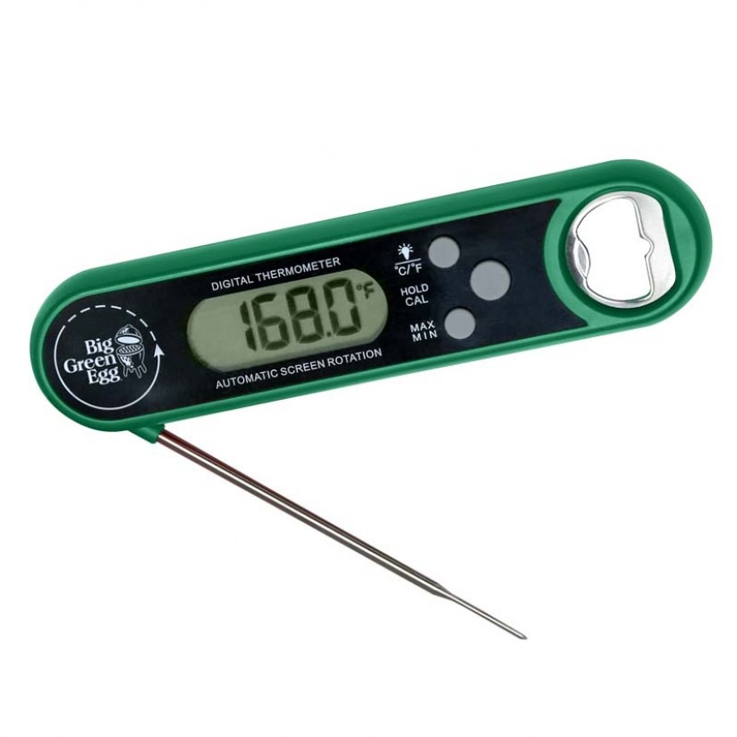 Instant Read Thermometer with Bottle Opener, Big Green Egg